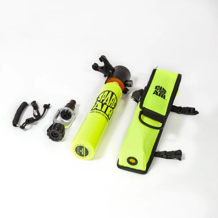 Spare Air - The life-saving mini SCUBA tank.